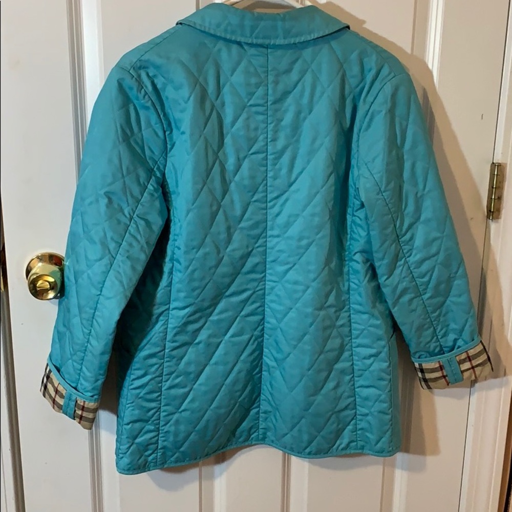 Authentic Burberry Button Down Quilted Jacket - image 5